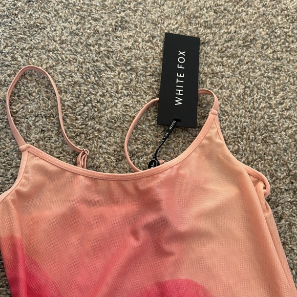 White Fox Boutique Pink Floral Set - Picture 3 of 4